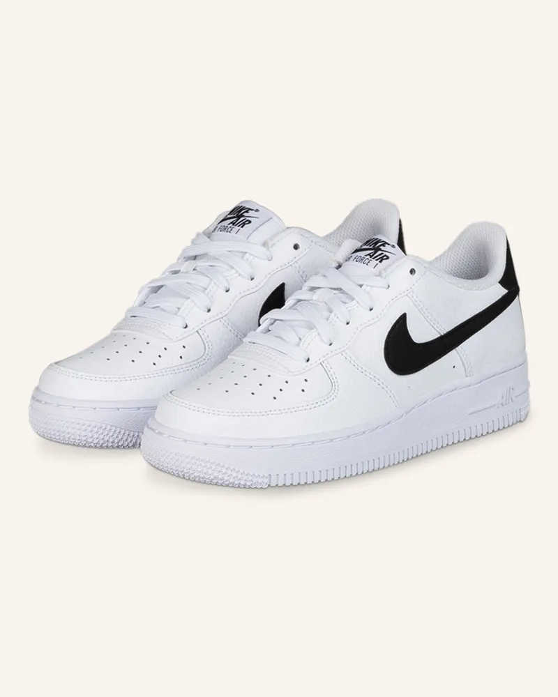 Nike Sneaker Air Force 1 weiss 100
