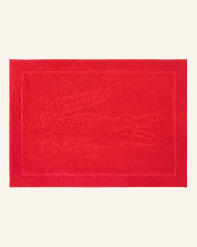 Lacoste Badematte LLACOSTE Rot