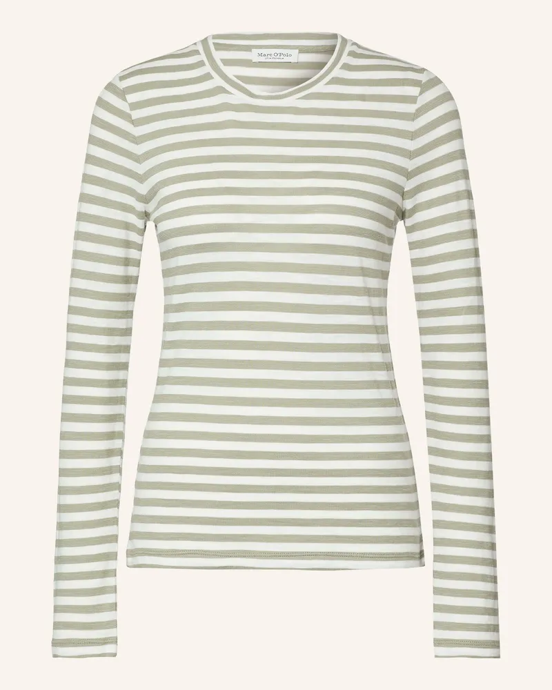 Marc O'Polo Longsleeve gruen Oliv