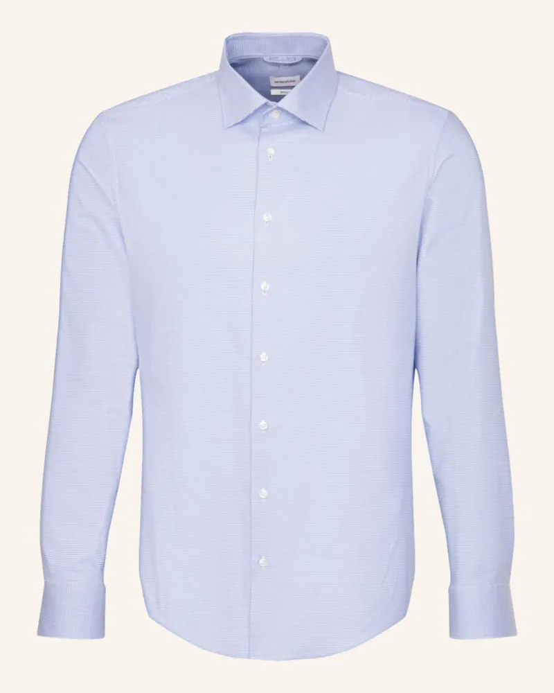 Seidensticker Business Hemd Regular Fit Blau