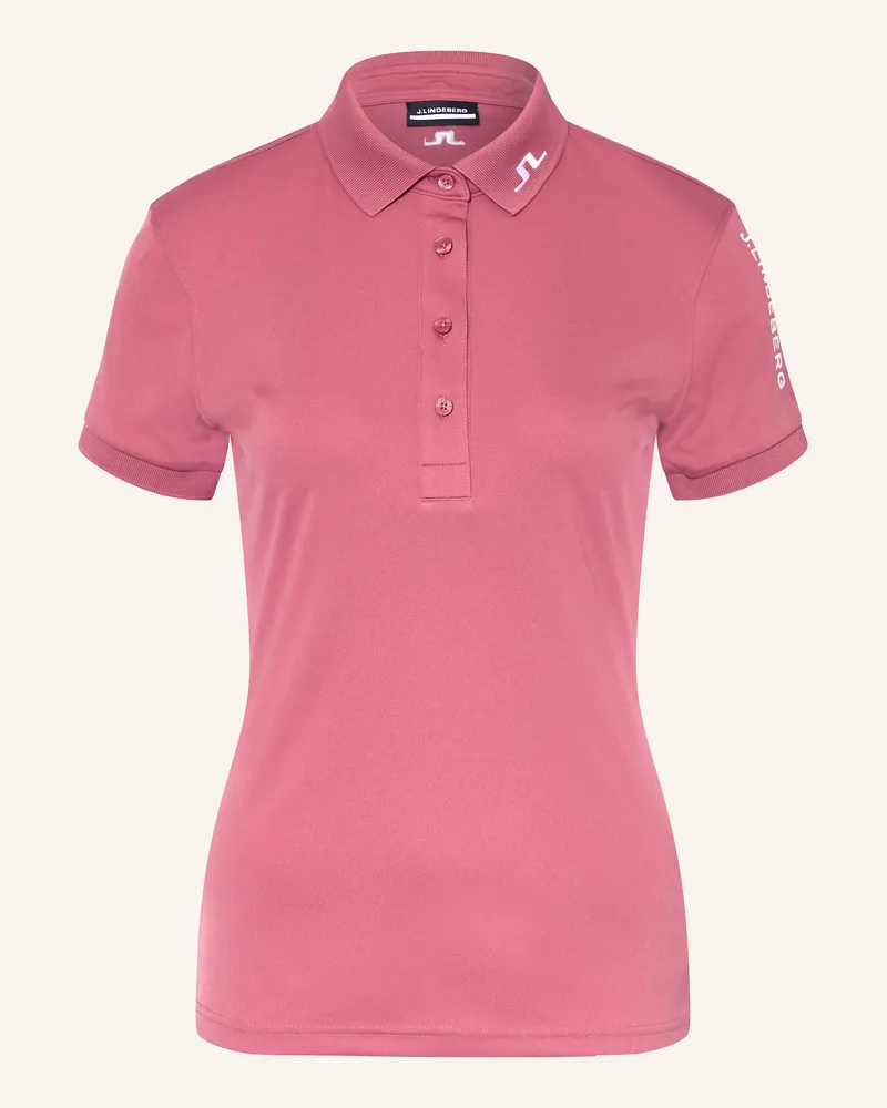 J.Lindeberg Funktions-Poloshirt Altrosa