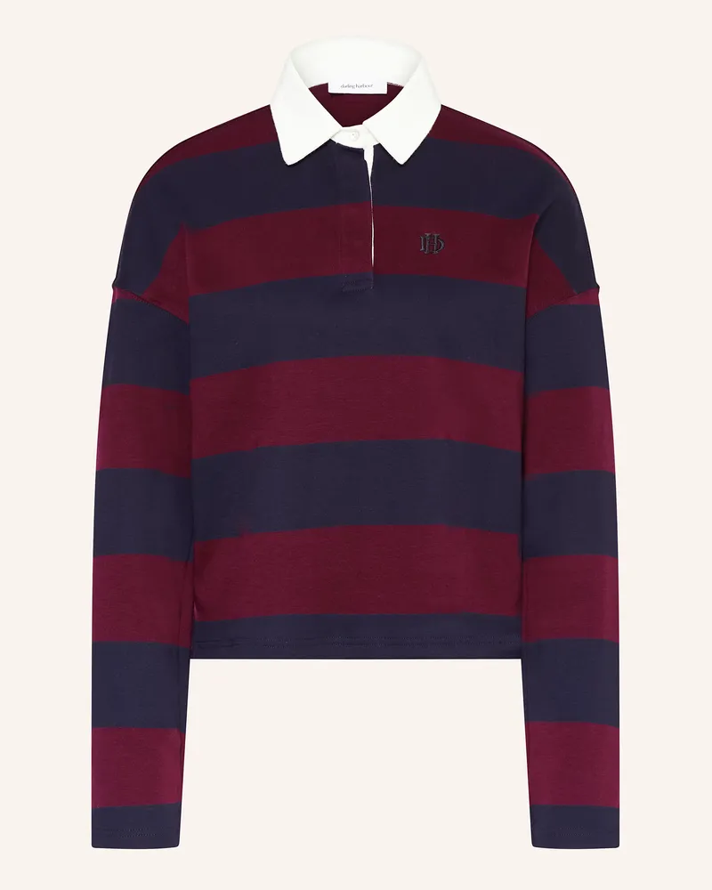 Darling Harbour Rugbyshirt Dunkelrot