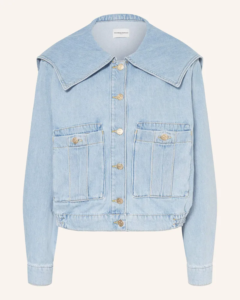 Claudie Pierlot Jeansjacke Hellblau