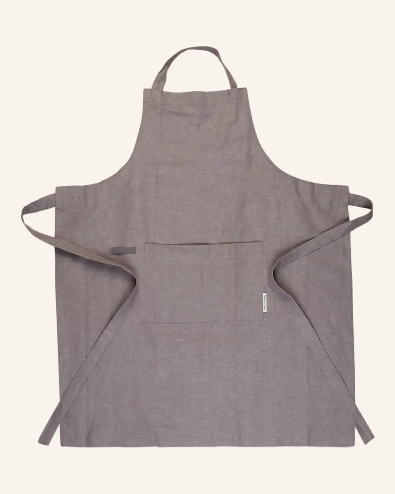 Marc O'Polo Schürze Akalla grau Grau