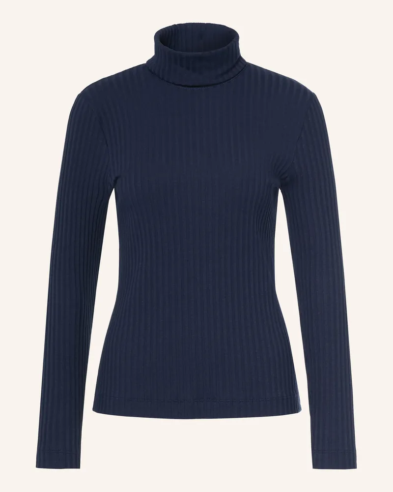lilienfels Rollkragenshirt blau Dunkelblau