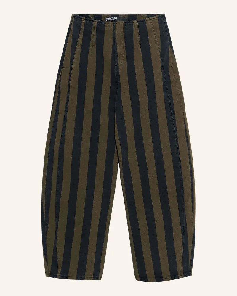 BIMBA Y LOLA Barrel-Jeans beige Khaki
