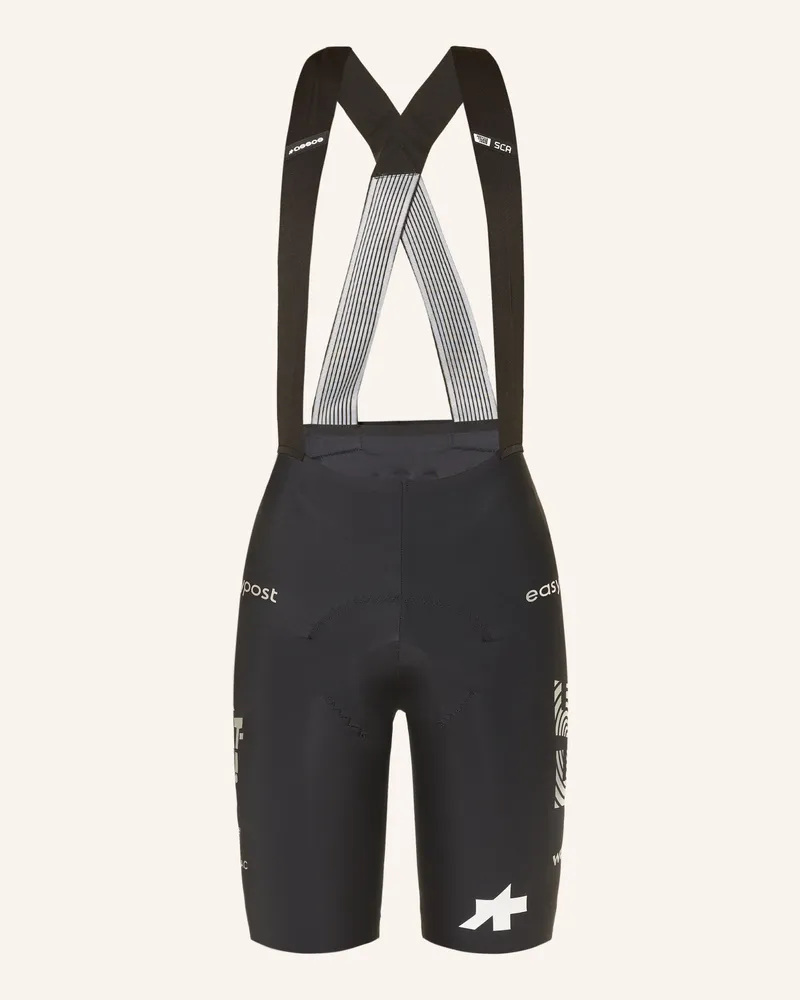 ASSOS Radhose Equipe s11 Ef 2026 Mit Trägern Und Gepolstertem Einsatz schwarz Schwarz