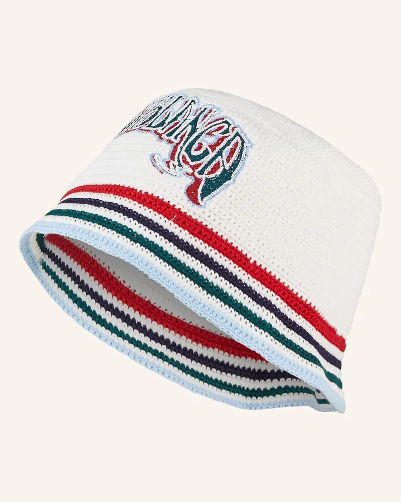 Casablanca Paris Bucket-Hat Weiss