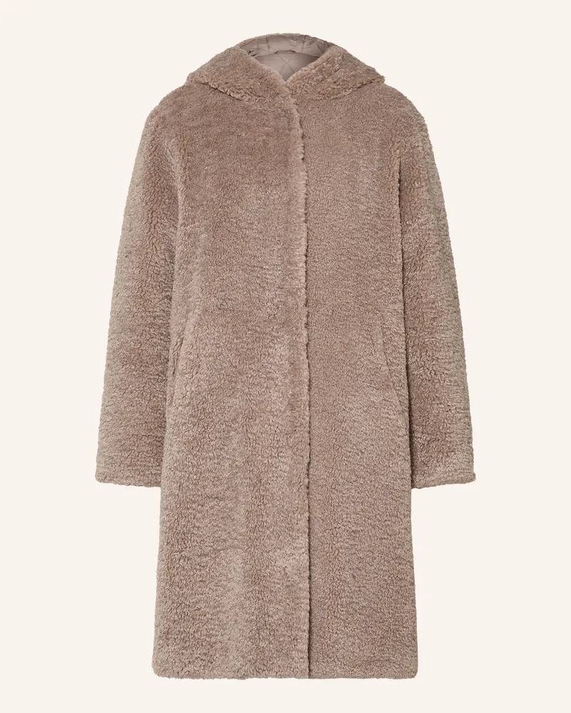 lilienfels Mantel Zum Wenden beige Taupe