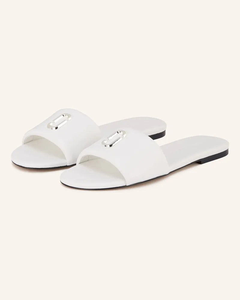 Marc Jacobs Pantoletten The Snapshot weiss Weiss