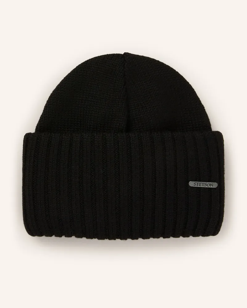 Stetson Mütze Schwarz