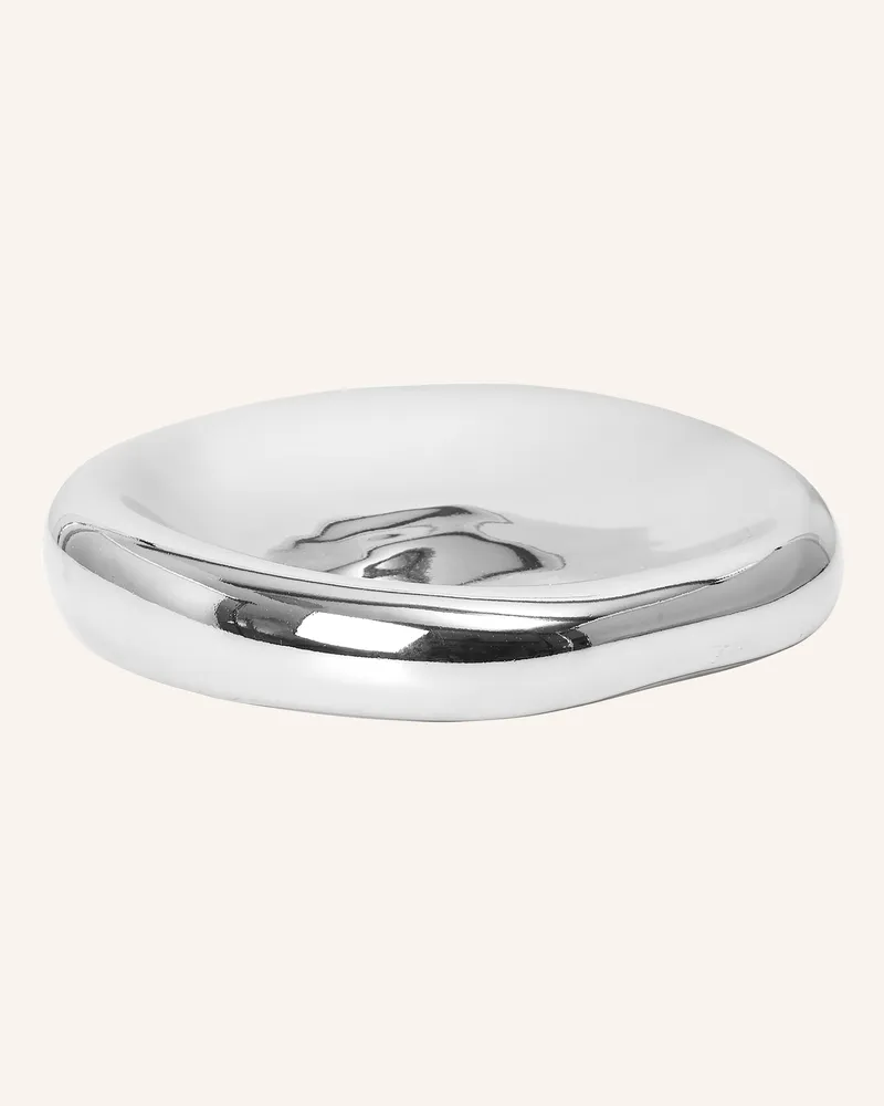 ferm LIVING Dekoschale BELLURE Silber