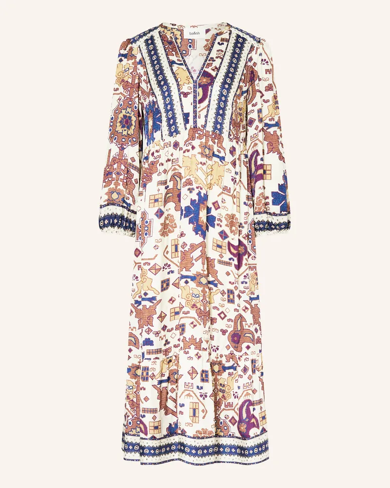 ba&sh Kleid VALLEY mit 3/4-Arm Braun