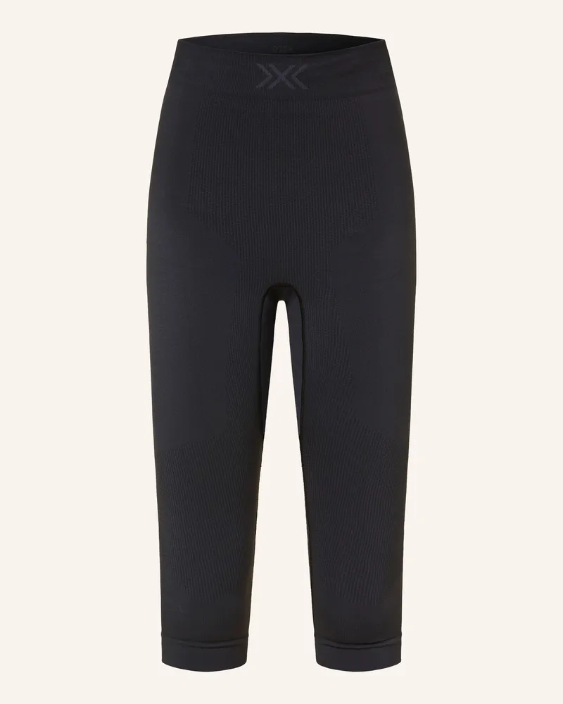 X-Bionic Funktionwäsche-Hose X-Ential Mit Verkürzter Beinlänge schwarz Schwarz