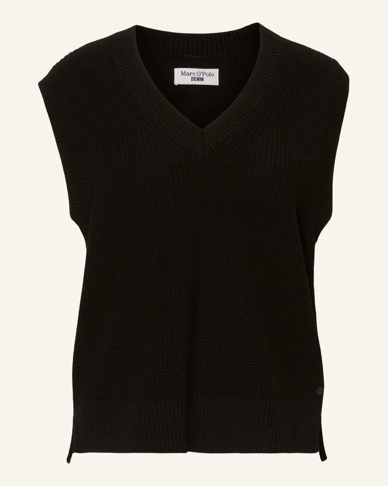 Marc O'Polo Pullunder schwarz Schwarz