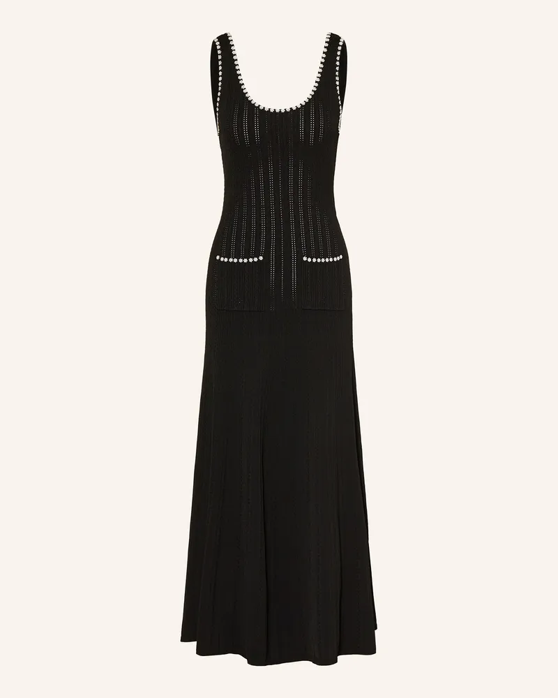 Sandro Strickkleid Schwarz