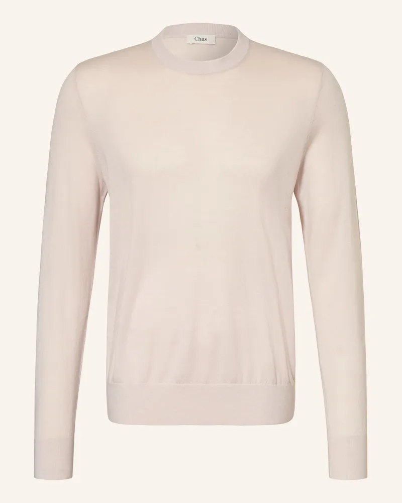 Chas Pullover weiss Creme