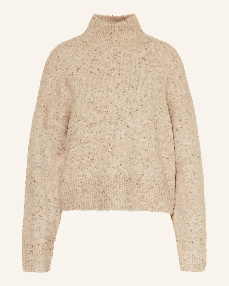 Mrs & HUGS Pullover beige Creme