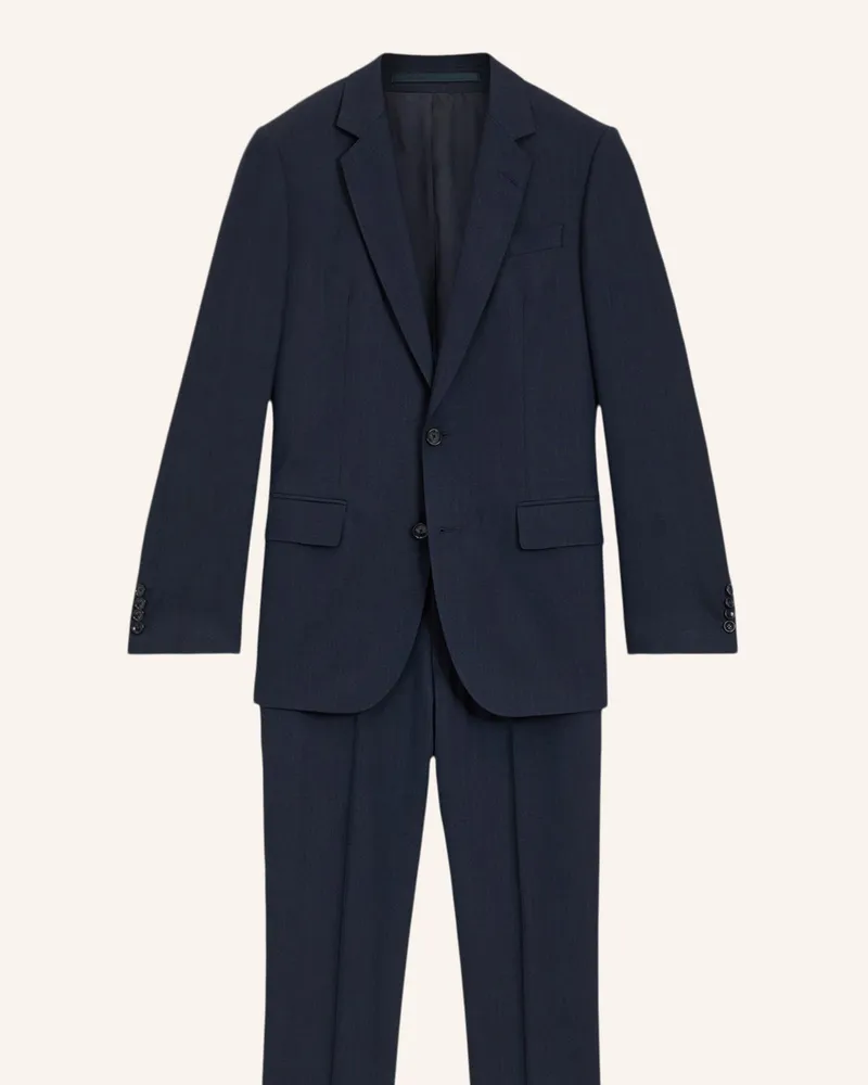 HUGO BOSS Anzug Slim Fit Dunkelblau
