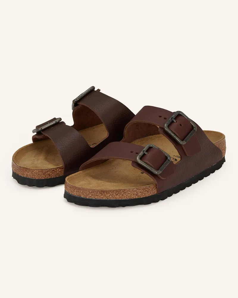 Birkenstock Pantoletten ARIZONA WIRE BUCKLE Dunkelbraun
