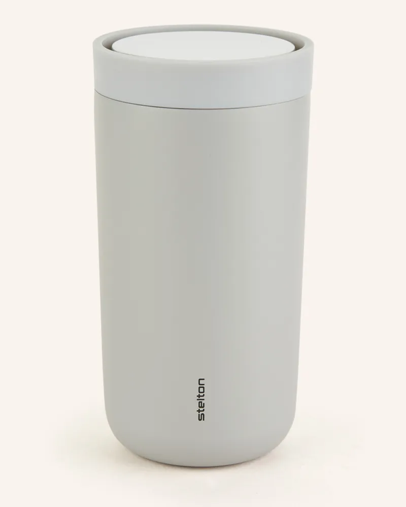 Stelton Thermobecher To Go Click grau Hellgrau