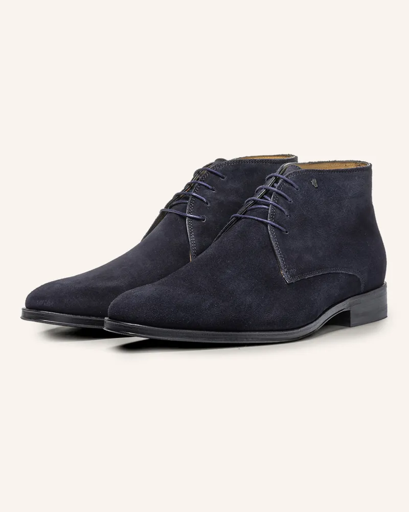 Floris van Bommel Schnürschuh Raffa 05 blau Dunkelblau