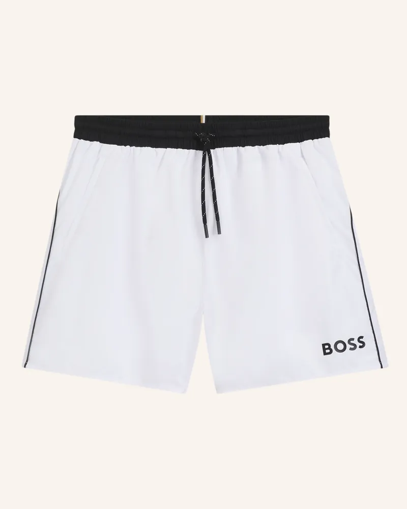 HUGO BOSS Badeshort STARFISH Weiss
