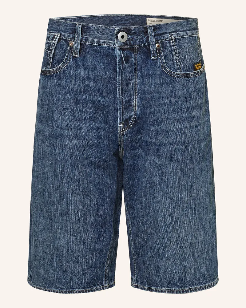 G-STAR RAW Jeansshorts Deeggie blau J084