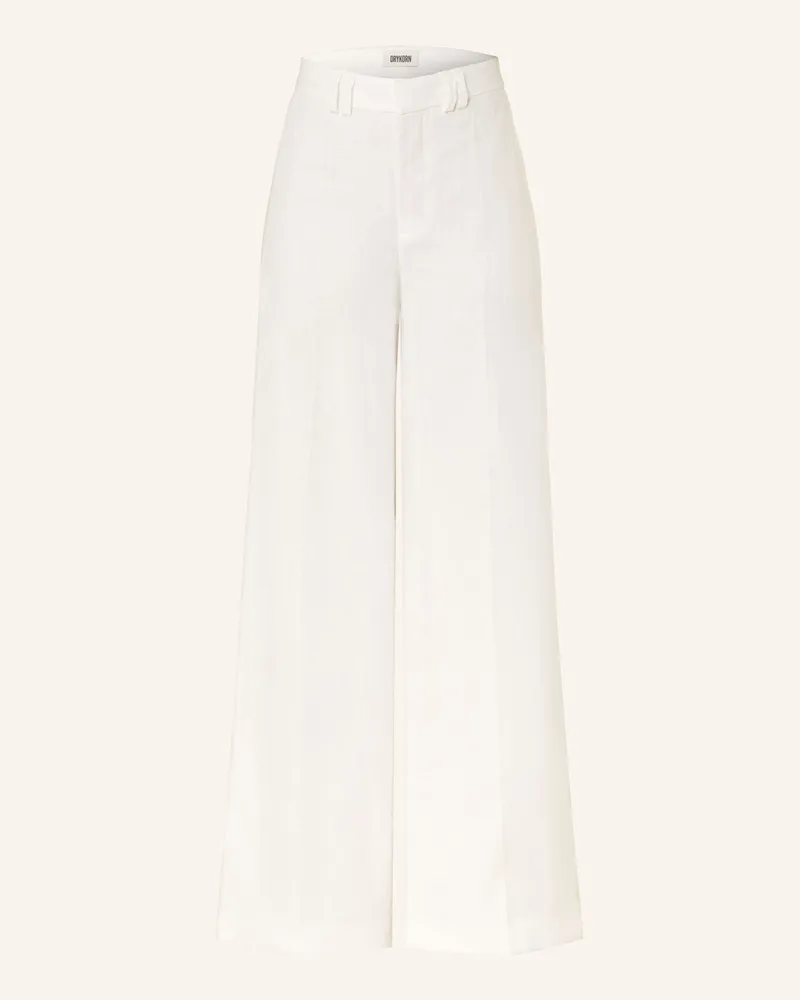 Drykorn Marlenehose AQUITE aus Leinen Ecru