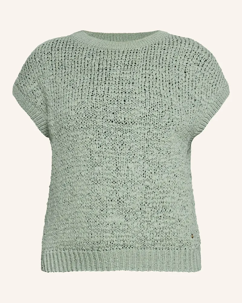 Betty Barclay Strickpullover Mit Rundhalsausschnitt gruen Grün