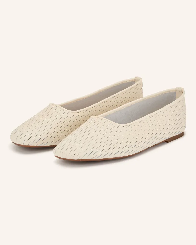 Calvin Klein Ballerinas Oblique weiss Creme