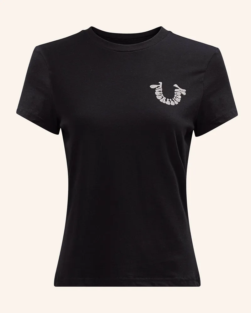 True Religion T-Shirt Schwarz