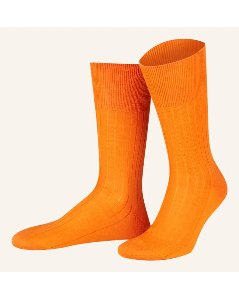 Falke Strümpfe NO. 2 aus Cashmere Orange