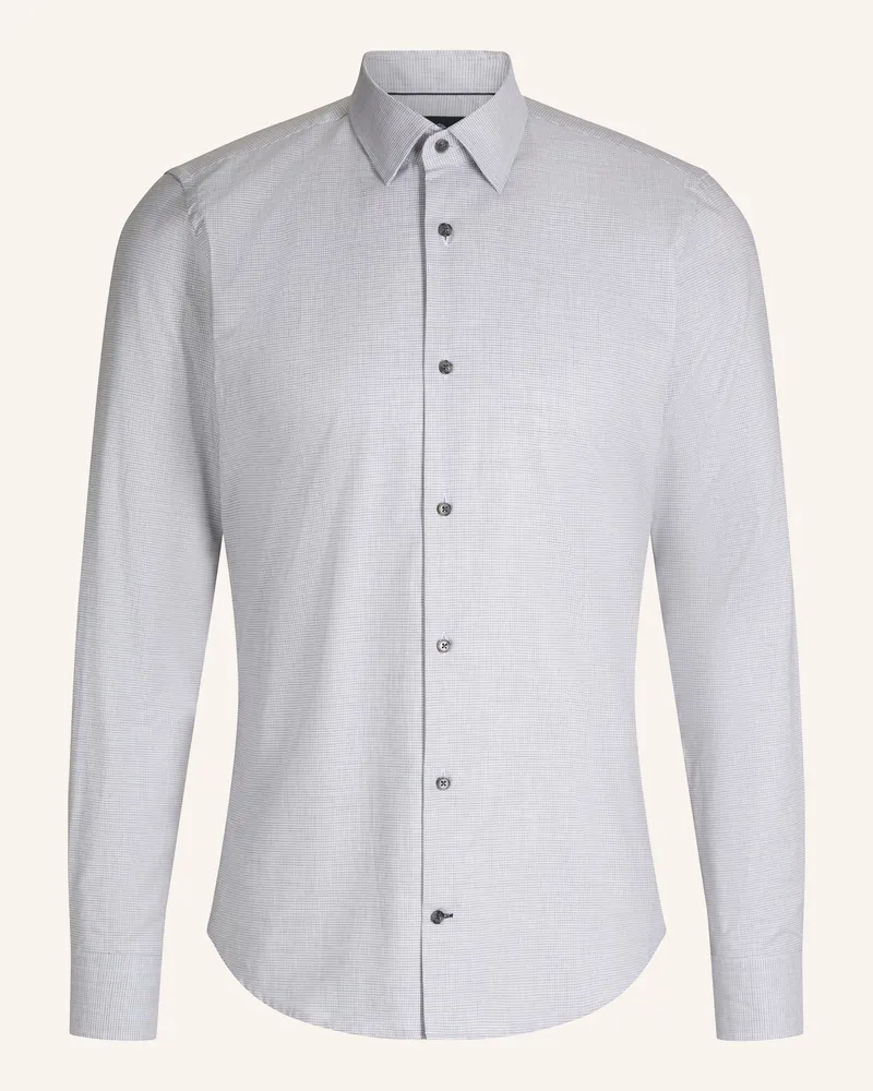 JOOP! Hemd Slim Fit Hellgrau