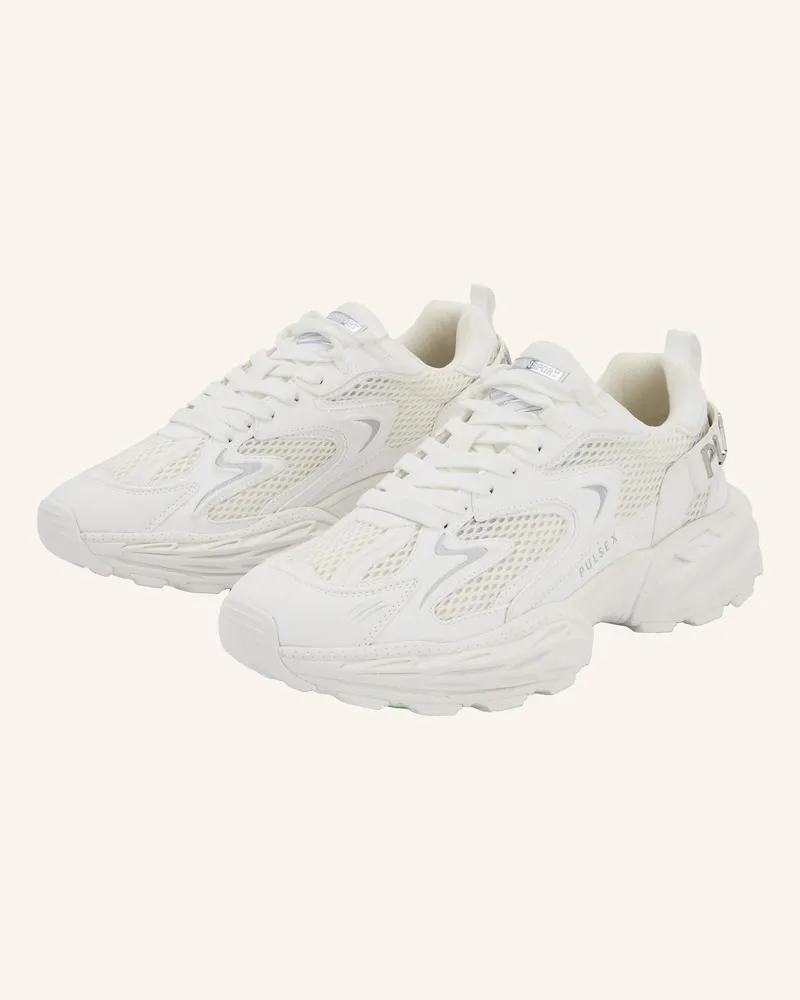 Philipp Plein Lo-Top Turnschuhe Pulse X weiss Weiss