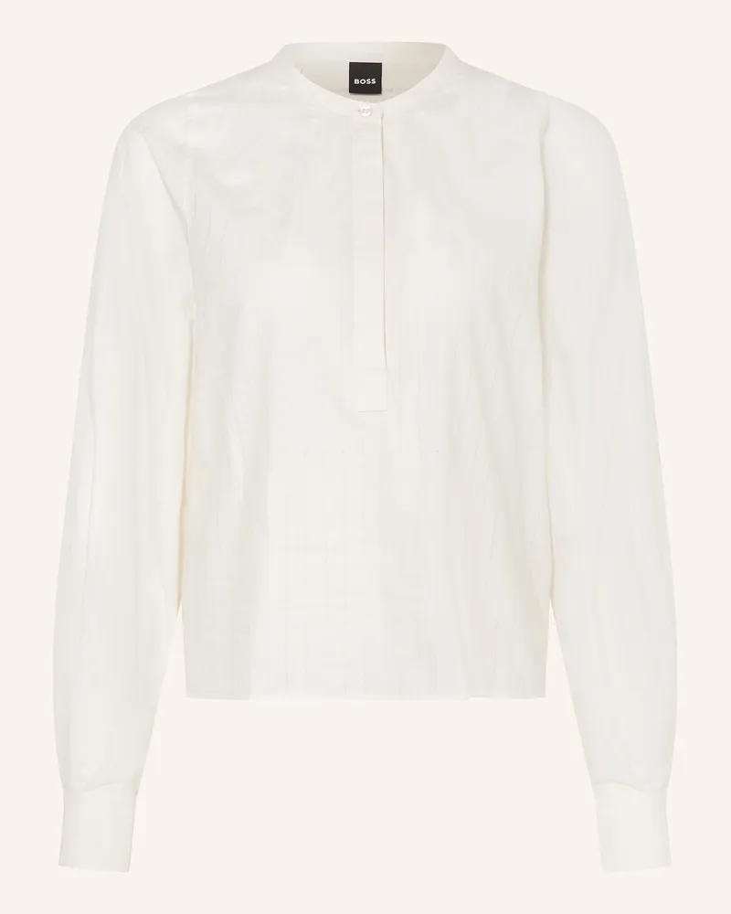 HUGO BOSS Blusenshirt BANALIA Weiss