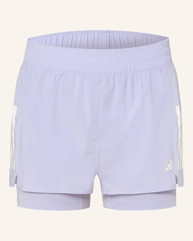 adidas 2-in1-Laufshorts OWN THE RUN Helllila
