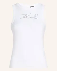 Karl Lagerfeld Top Weiss