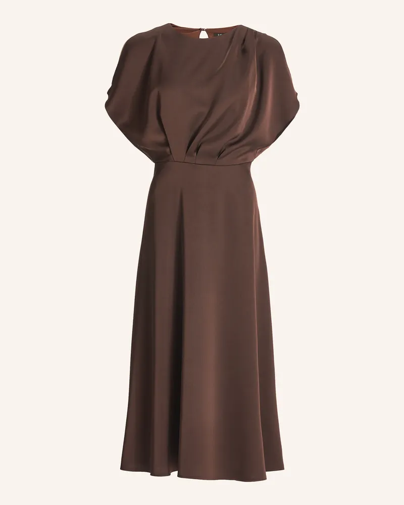 Swing Cocktailkleid braun Dunkelbraun