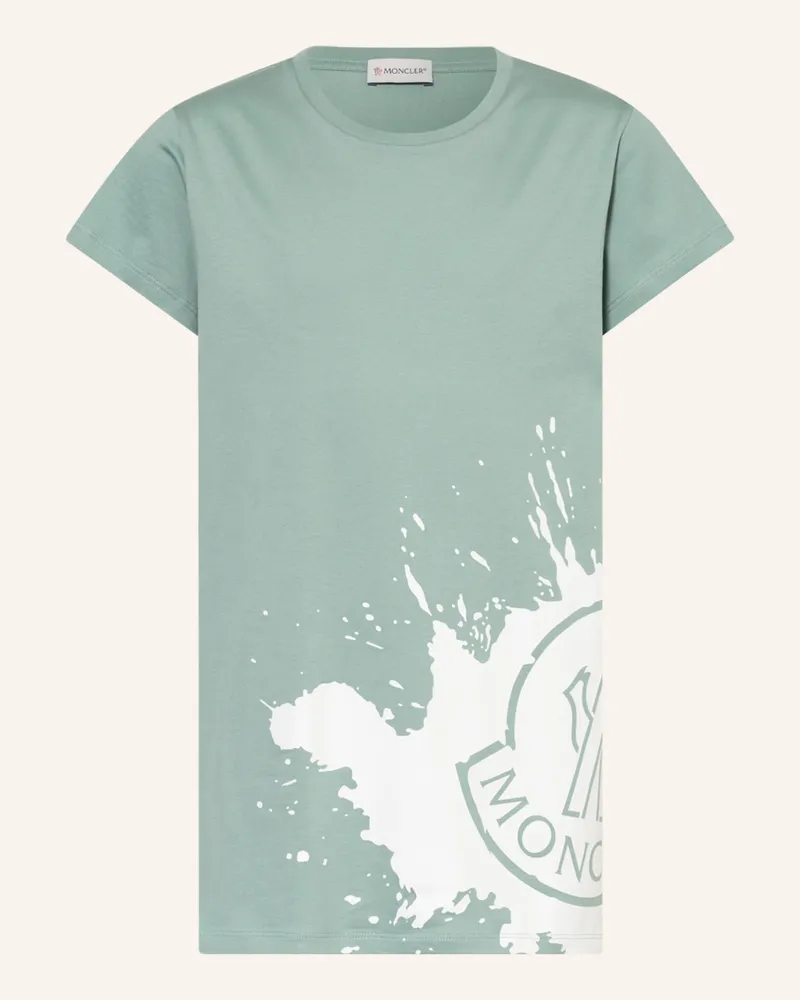 Moncler T-Shirt Hellgrün