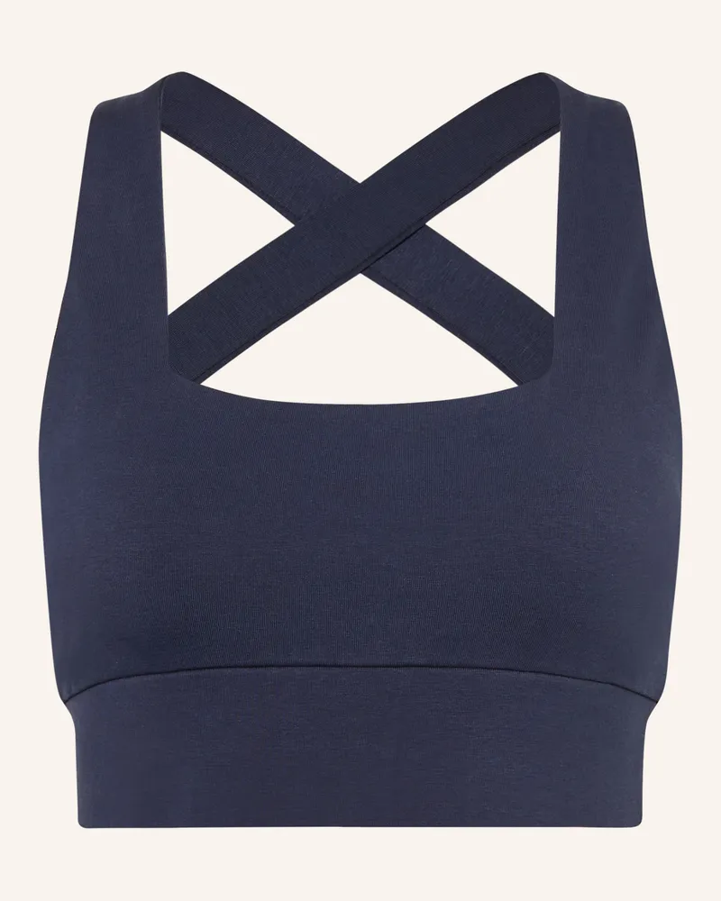 Mandala Sport-BH FRENCH NECK Dunkelblau