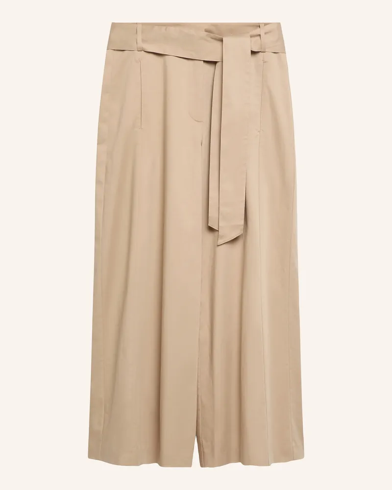 COMMA Culotte beige Hellbraun