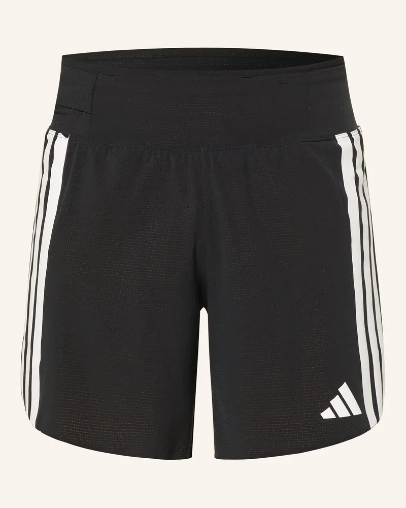 adidas ADIZERO RUNNING GEL POCKET SHORTS Schwarz