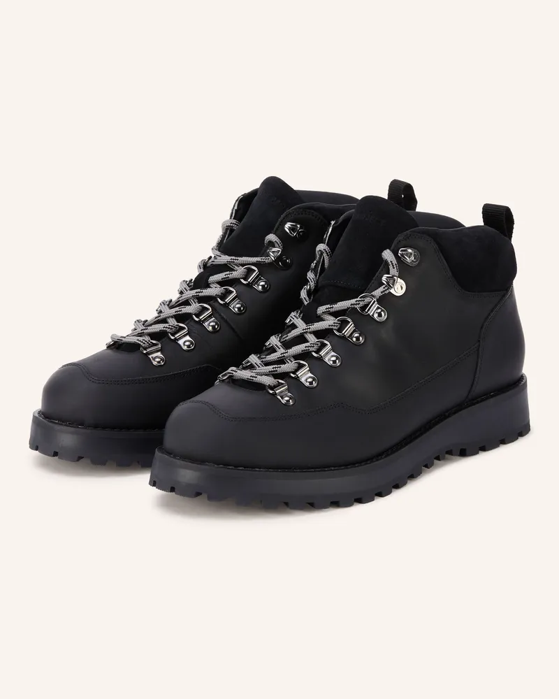 Garment Project Schnürboots Dune schwarz Schwarz