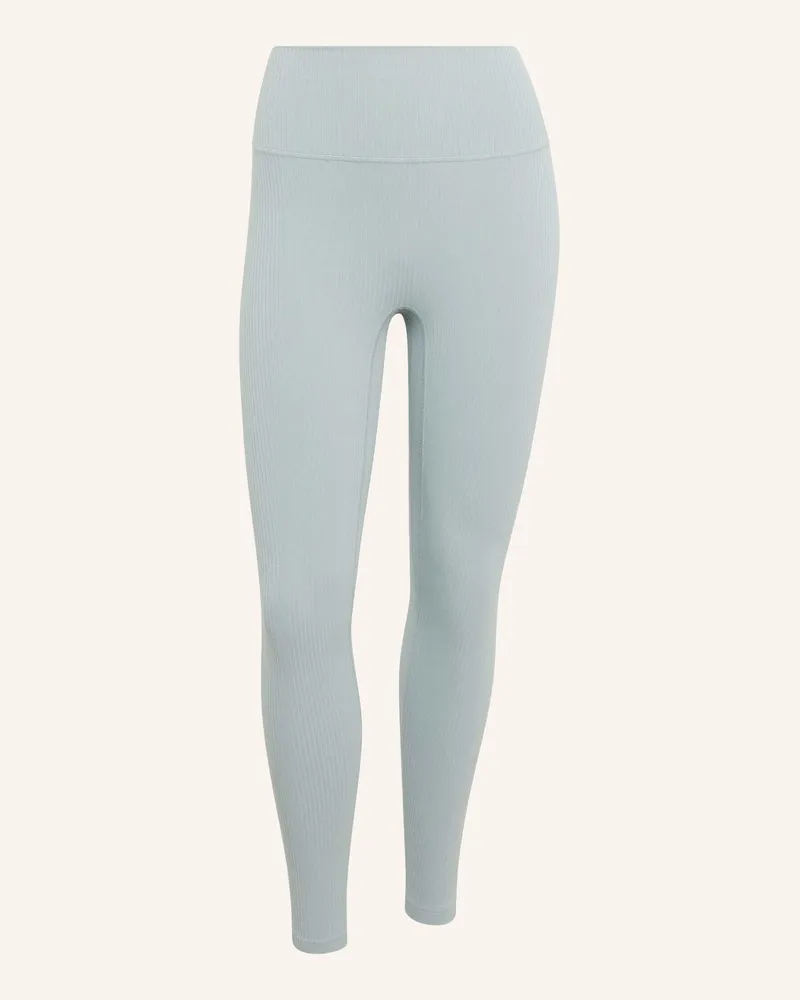 adidas ADIDAS ALL ME RIB 7/8 LEGGINGS Grün