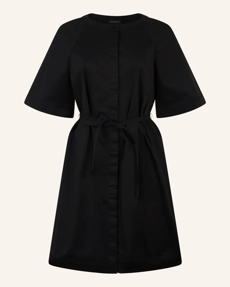 Apart Kurzes Kleid schwarz Schwarz
