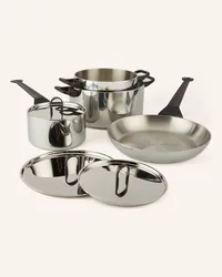 Alessi 7-tlg. Topf-Set LA CINTURA DI ORIONE Silber