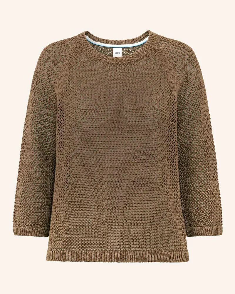 Brax Pullover STYLE NALA Braun
