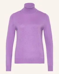 Repeat Rollkragenpullover aus Cashmere Lila