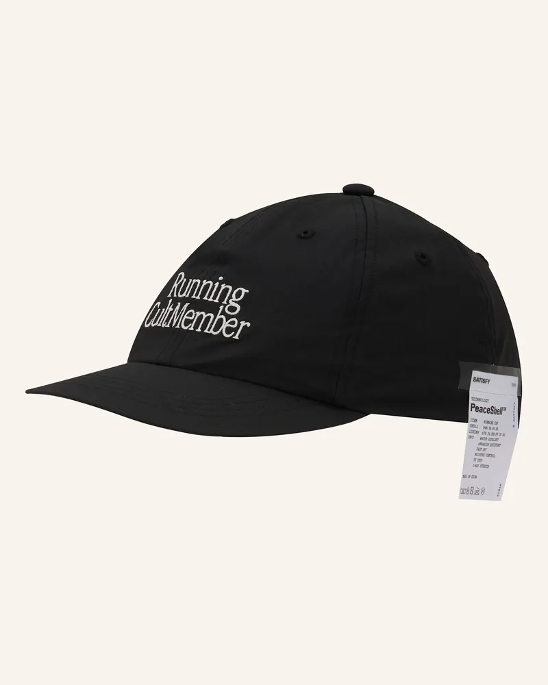 Satisfy Cap PEACESHELL Schwarz